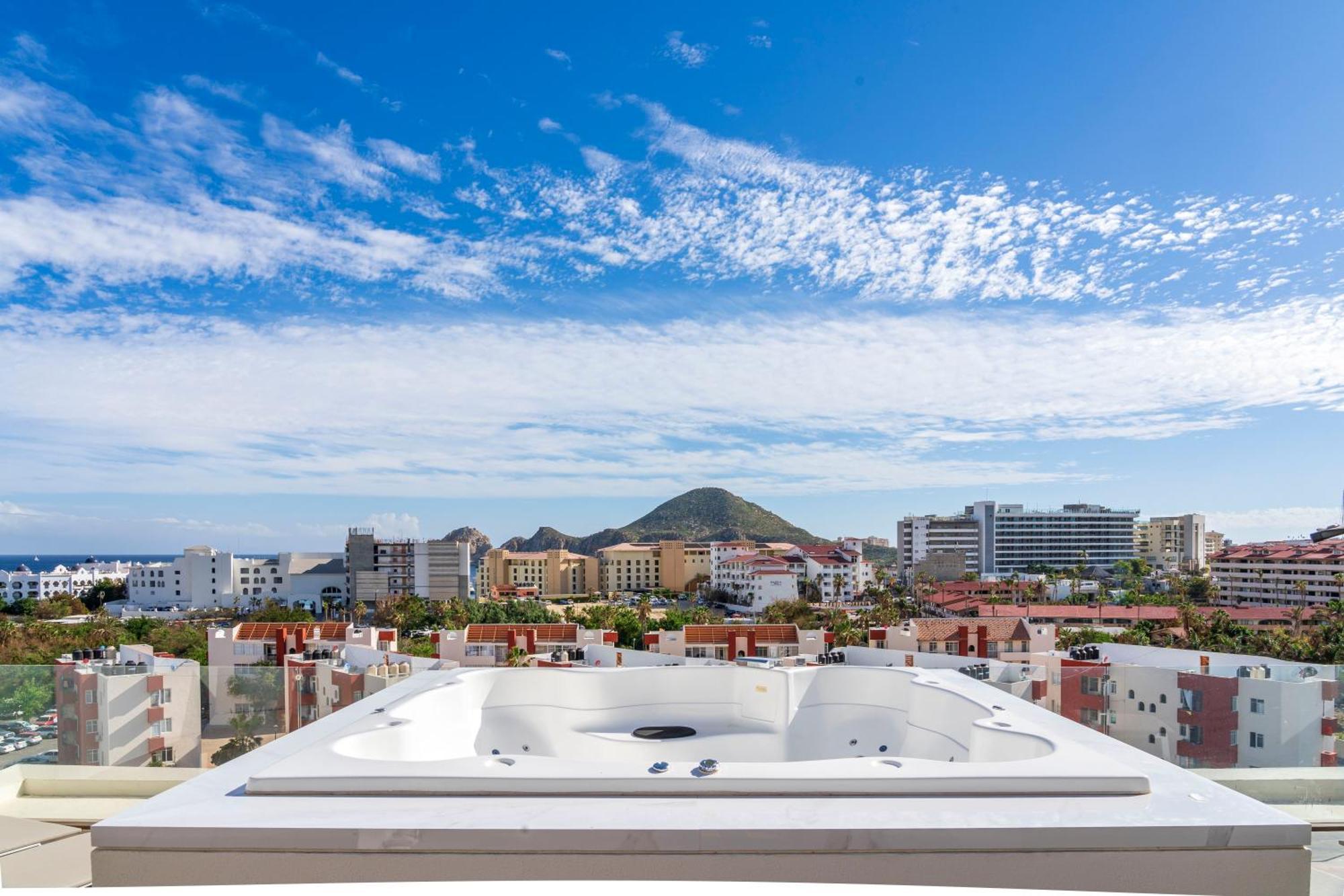 Luxury Apartment With Pool And Jacuzzi On Terrace In Medano Cabo San Lucas Eksteriør bilde