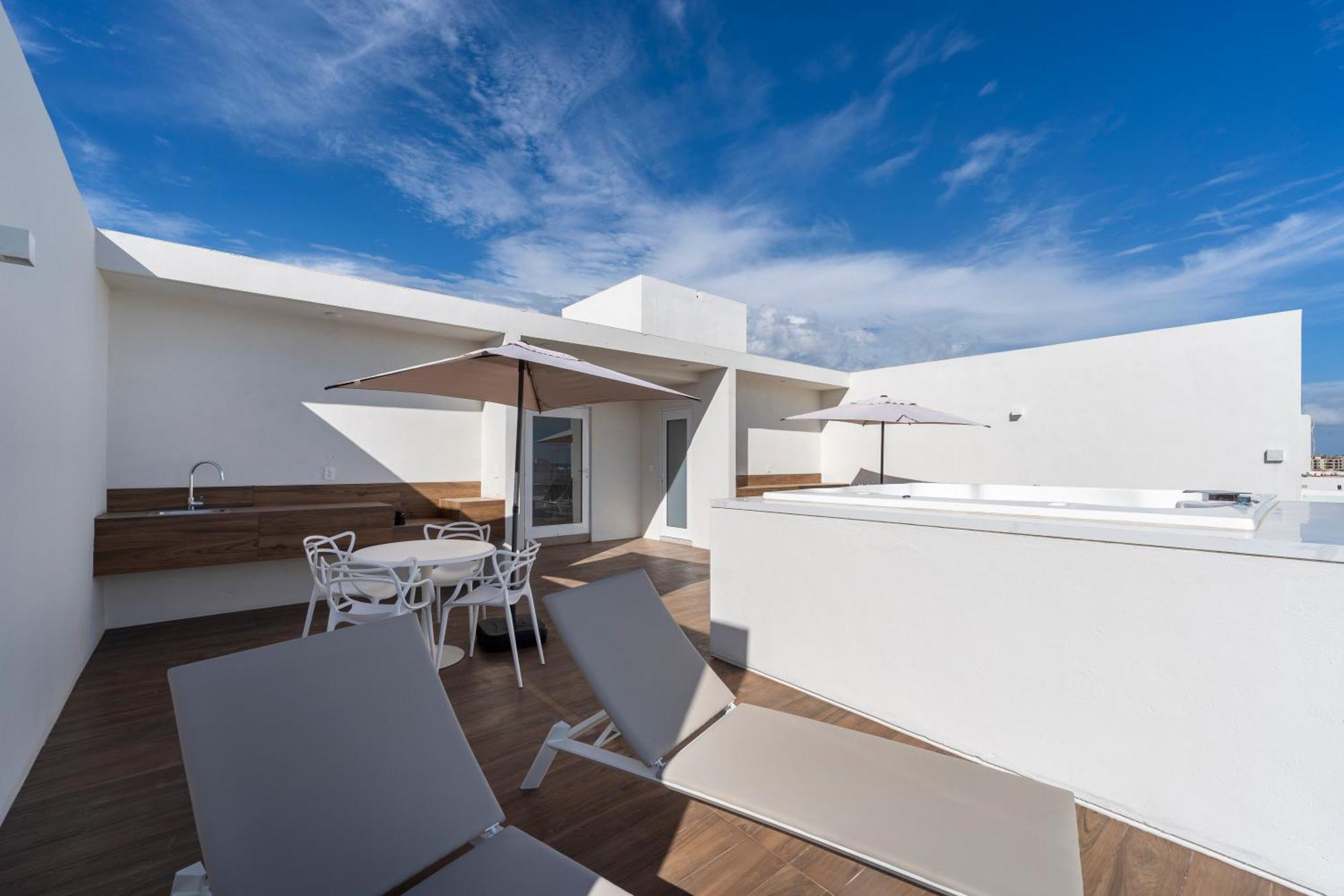 Luxury Apartment With Pool And Jacuzzi On Terrace In Medano Cabo San Lucas Eksteriør bilde