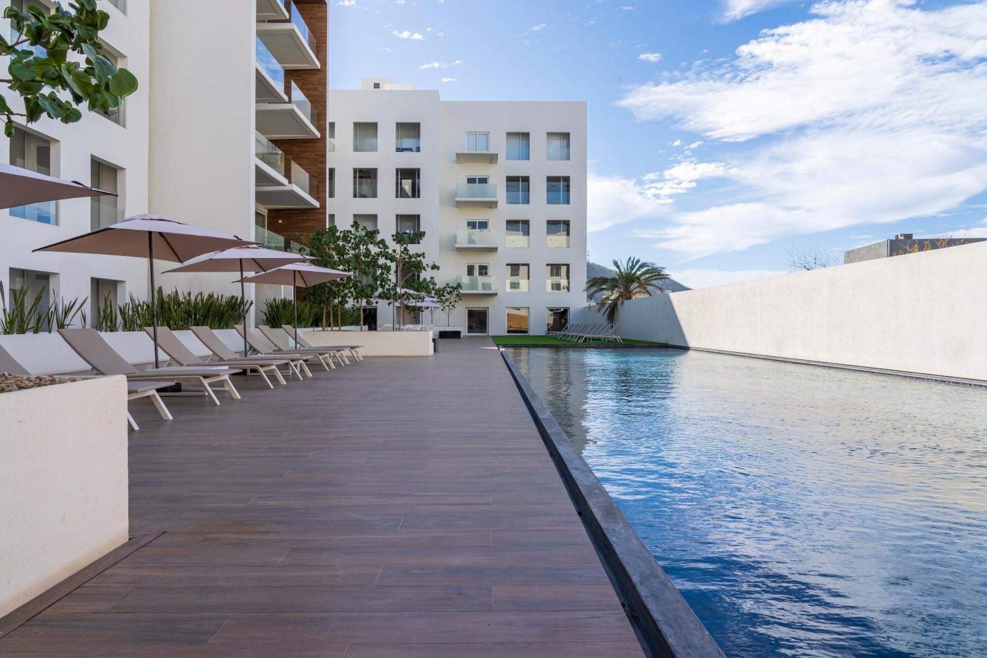Luxury Apartment With Pool And Jacuzzi On Terrace In Medano Cabo San Lucas Eksteriør bilde