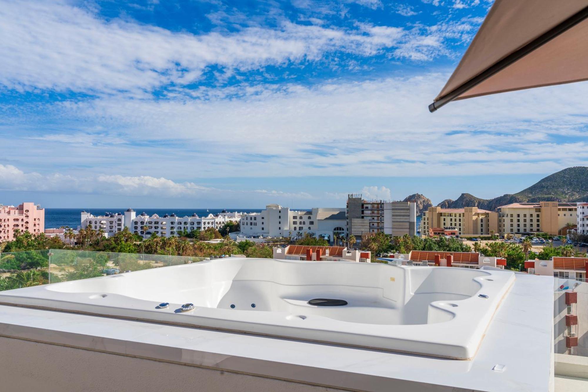 Luxury Apartment With Pool And Jacuzzi On Terrace In Medano Cabo San Lucas Eksteriør bilde
